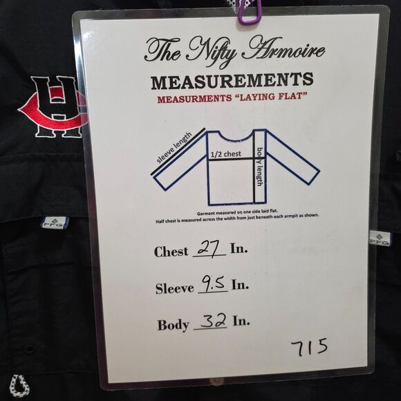 Columbia Shirt Mens XL Black PFG Fishing Outdoor Short Sleeve Pockets Vented - Picture 15 of 15